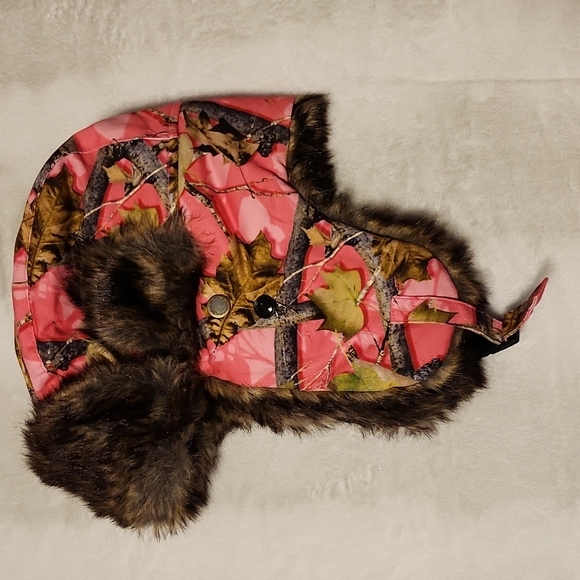 Dakota Dan Pink Camo Winter Hat - Picture 2 of 4